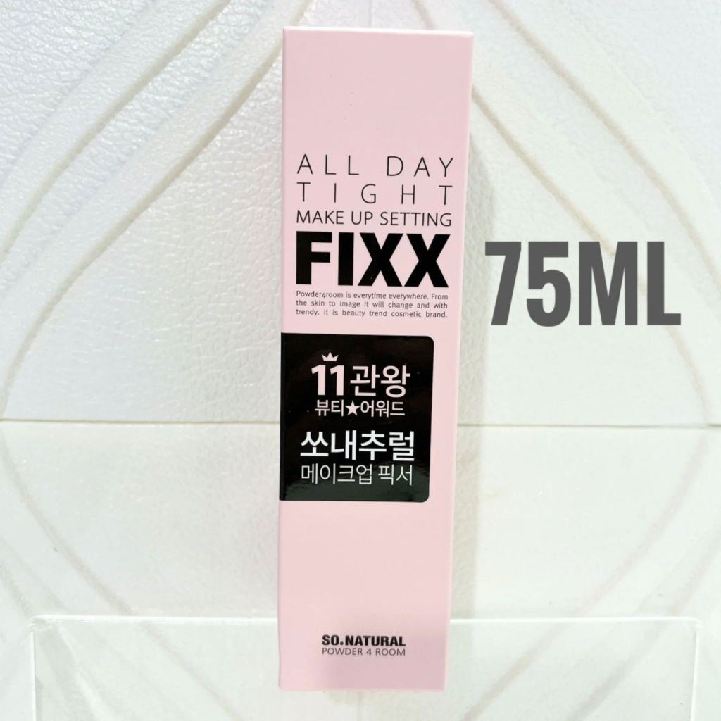 Xịt Makeup SO Natural fixx all day tight