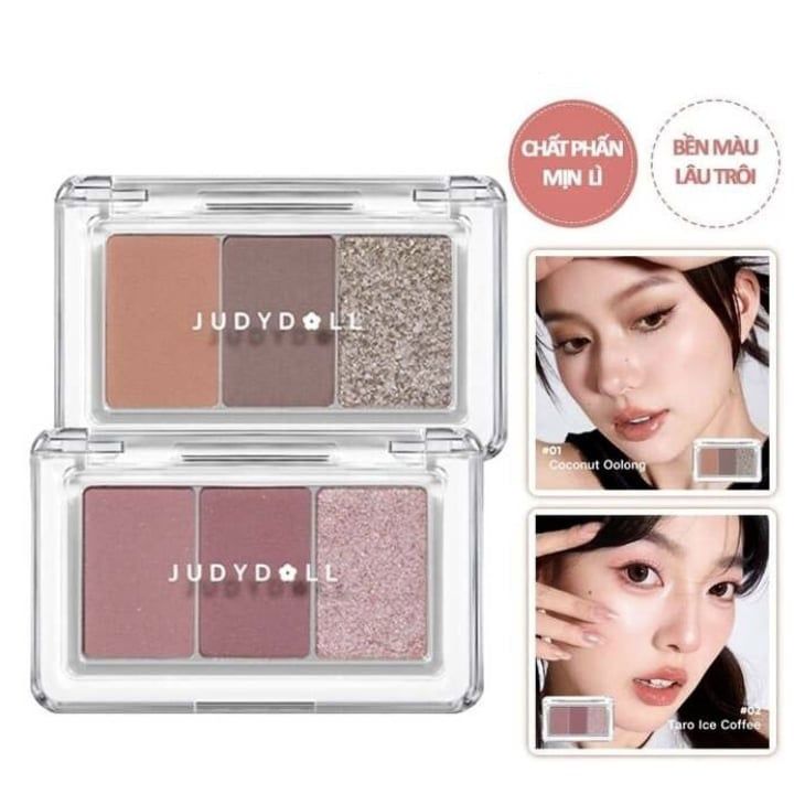 Bảng Phấn Mắt Judydoll Eyeshadow Palette 3 Màu- 03
