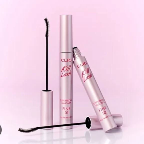 Mascara Clio Kill Lash Superproof 6.5g - 01 Vanilla Black