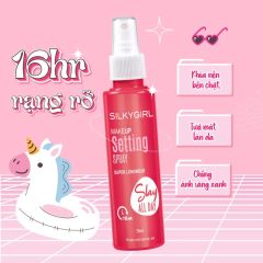 Xịt khoá nền Silkygirl Slay All Day Setting Spray 70ml