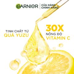 Tinh Chất Garnier Bright Complet 30x Vitamin C Booster Serum Sáng Da & Mờ Thâm 30ml