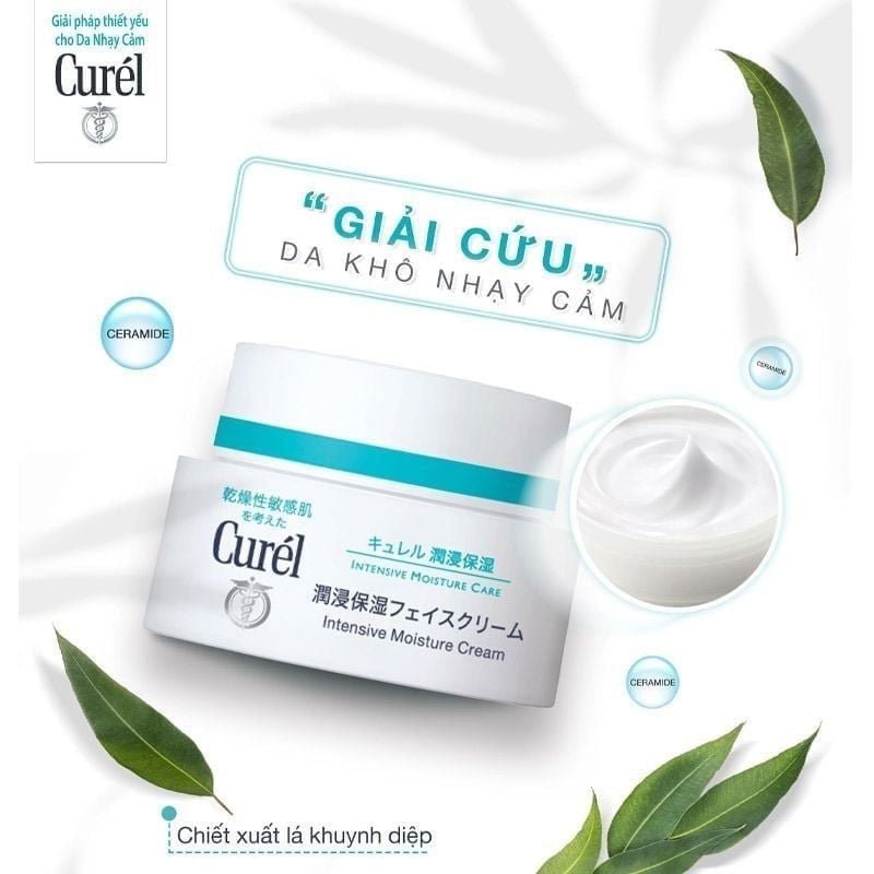 Curél Kem Dưỡng Da Cấp Ẩm Chuyên Sâu 40g