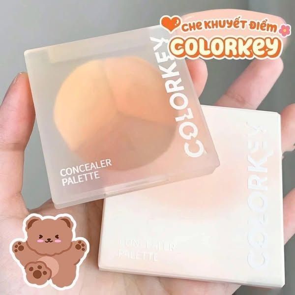 Bảng Che Khuyết Điểm Colorkey 3 Màu Targeting Three-colour Concealer Palette