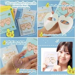 Mặt nạ mắt Lalarecipe Heart Goggle Brightening Mask 7 g