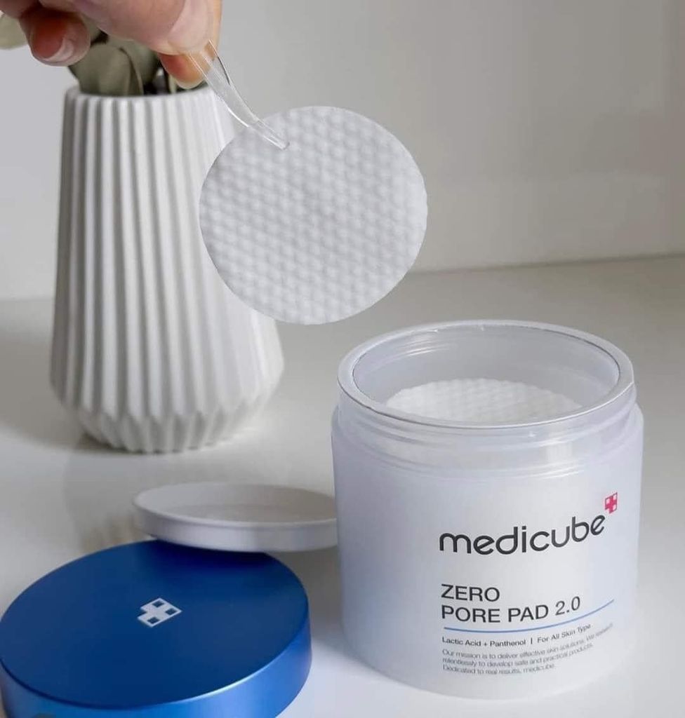 Toner Medicube Zero Pore Pad 2.0 Thu Nhỏ Lỗ Chân Lông, Mềm Mịn Da (70 miếng)