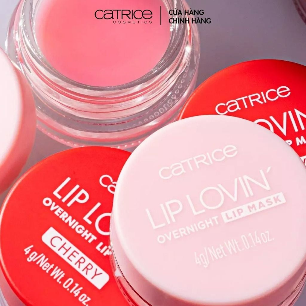 Mặt Nạ Ngủ Catrice lip lovin overnight lip mask 4g