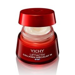 Vichy kem dưỡng giúp sáng da, mờ thâm nám ban đêm Liftactiv Collagen Specialist Night