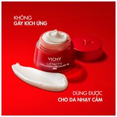 Kem dưỡng ngày Vichy cải thiện lão hoá Vichy Liftactiv Collagen Specialist Day 50ml