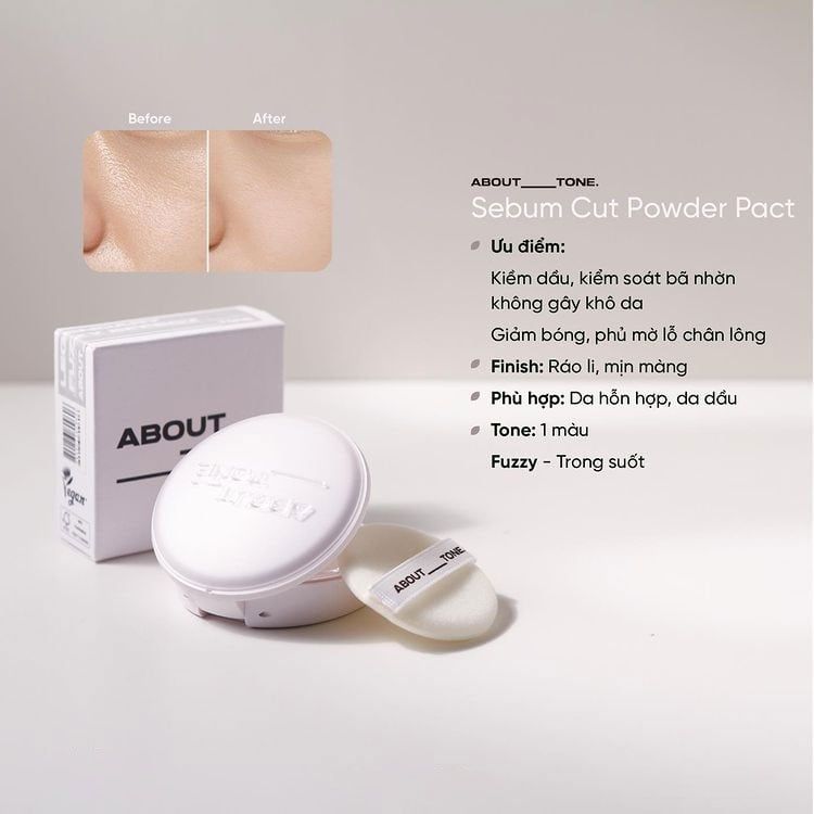 Phấn phủ Dạng Nén About Tone