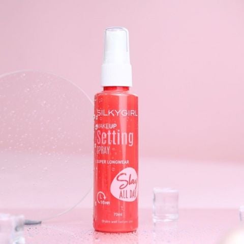 Xịt khoá nền Silkygirl Slay All Day Setting Spray 70ml