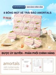 Set 8 mút Amortal tự tách rời quả đào