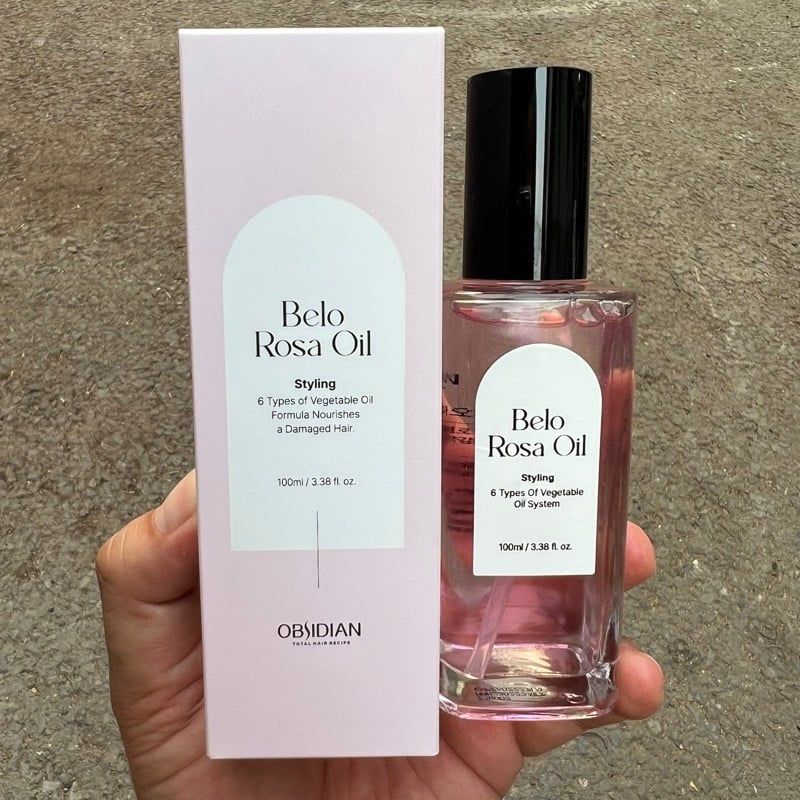 Tinh dầu dưỡng tóc Obsidian Belo Rose Oil styling