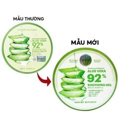 Gel Lô Hội Nature Republic Aloe Vera 92% Soothing Gel 300ml