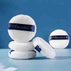 Set 2 Bông Phấn Phủ Amortals Silky Velvet Natural