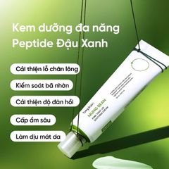 Kem dưỡng Beplain mung bean pore tight up soothing cream 60ml