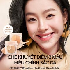 Bảng Che Khuyết Điểm Colorkey 3 Màu Targeting Three-colour Concealer Palette