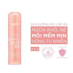 Son dưỡng môi Senka Perfect Aqua Lip Balm ban ngày