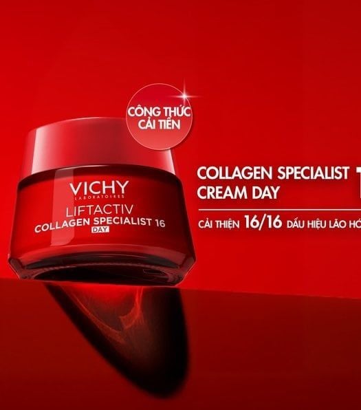 Kem dưỡng ngày Vichy cải thiện lão hoá Vichy Liftactiv Collagen Specialist Day 50ml