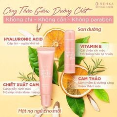 Son dưỡng môi Senka Perfect Aqua Lip Balm ban ngày