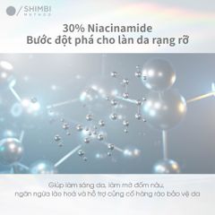 Serum Shimbi Method Dưỡng Sáng, Đều Màu 30ml