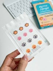 Miếng Dán Mụn Derma Angel Cute Paws 12 Miếng