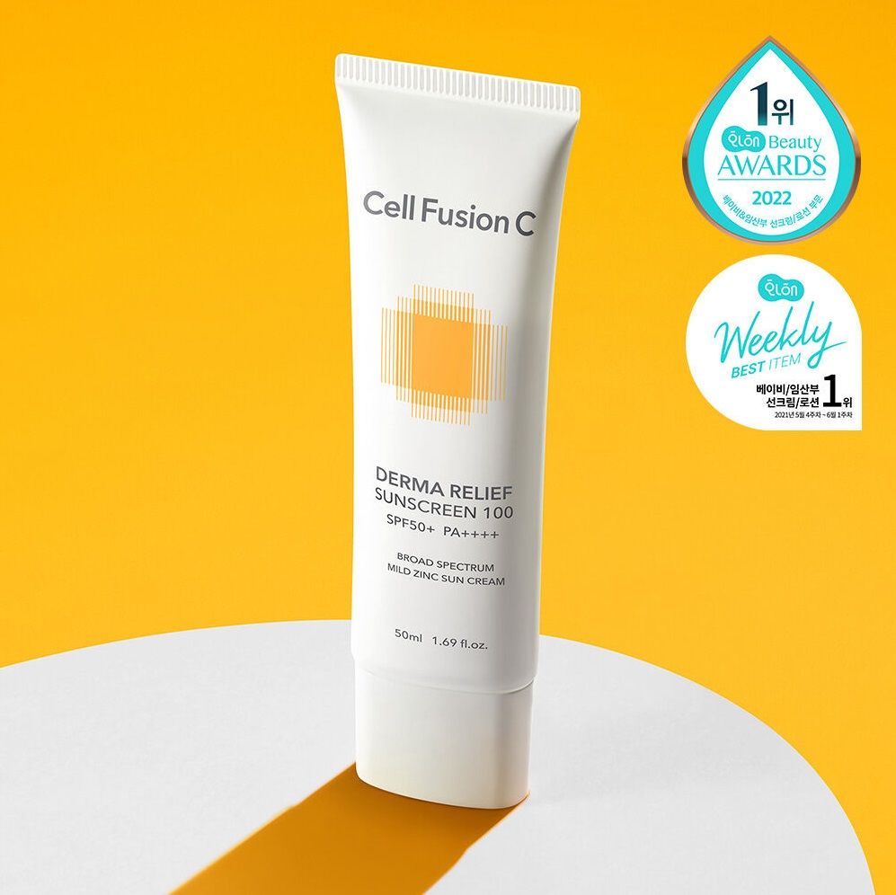 Kem Chống Nắng Cell Fusion C Cho Mọi Loại Da Derma Relief Suncreen 100 SPF 50+/PA++++