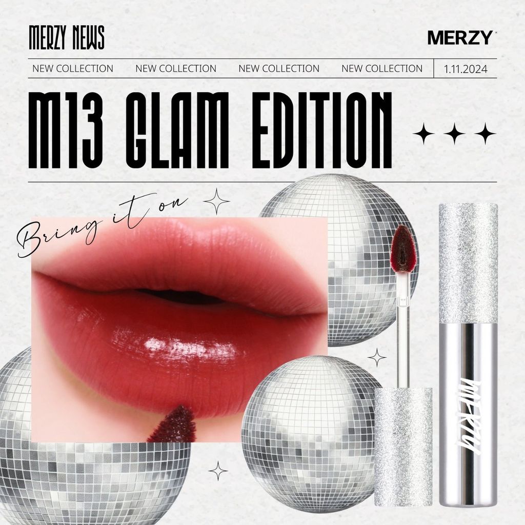 Son Merzy mellow tint glam edition M13