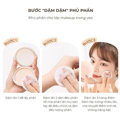 Phấn Nền Judydoll Soft & Velvet Matte Kiềm Dầu Màu 01