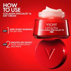 Kem dưỡng ngày Vichy cải thiện lão hoá Vichy Liftactiv Collagen Specialist Day 50ml