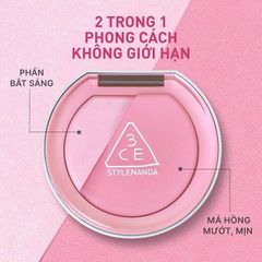 Phấn Má Hồng Bắt Sắng 3CE Blushlighter