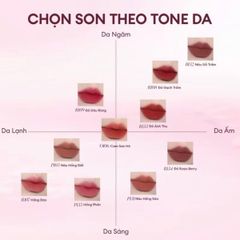 (NEW)Son Kem Bùn Colorkey Mousse Mud Matte