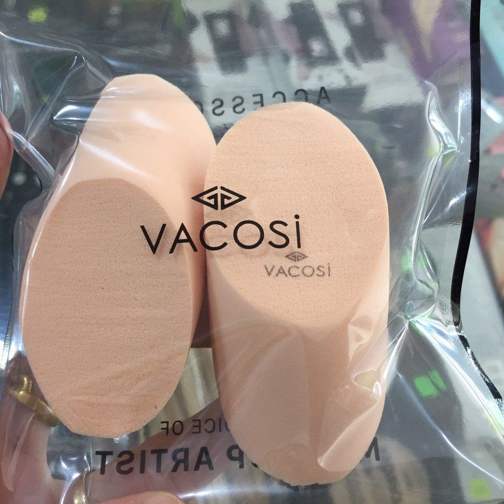 Vacosi bông phấn ướt xúc xích BP10