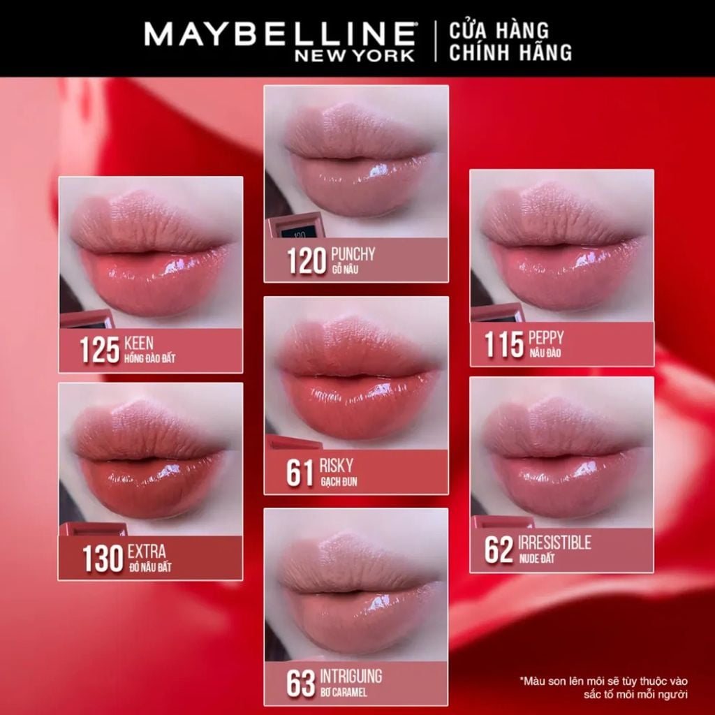 Son Bóng Maybelline Super Stay Vinyl Ink