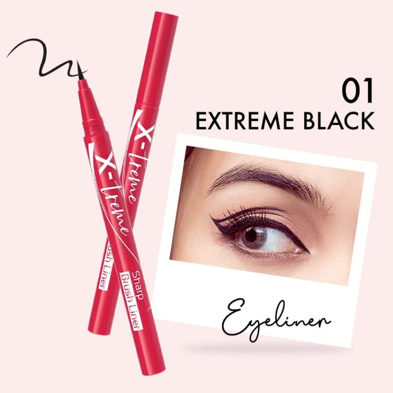 Kẻ mắt nước SilkyGirl X-treme Sharp Brush Liner