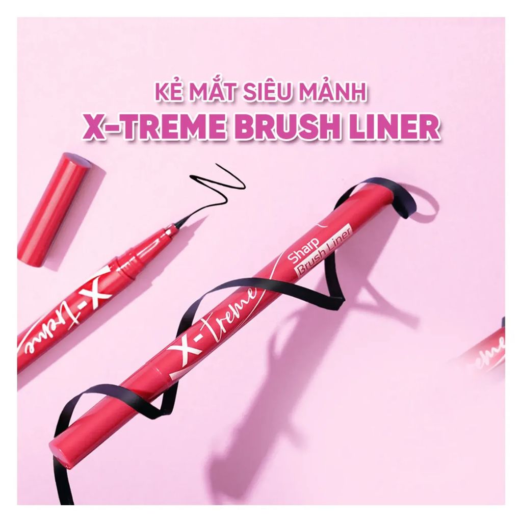 Kẻ mắt nước SilkyGirl X-treme Sharp Brush Liner