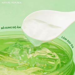 Gel Lô Hội Nature Republic Aloe Vera 92% Soothing Gel 300ml