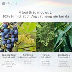 Nước Dưỡng Da Làm Dịu Shimbi Method Herbal Botanical Water 92%