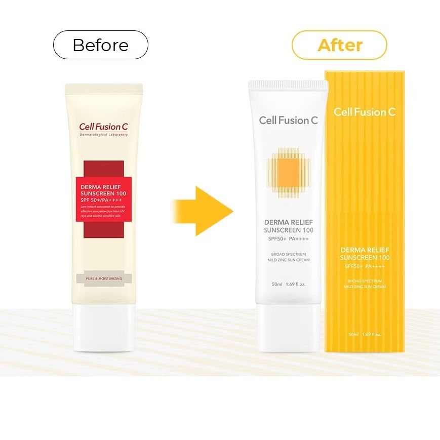 Kem Chống Nắng Cell Fusion C Cho Mọi Loại Da Derma Relief Suncreen 100 SPF 50+/PA++++