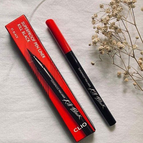Bút Kẻ mắt nước Clio Superproof Brush Liner Kill Black 01