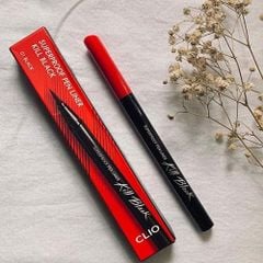 Bút Kẻ mắt nước Clio Superproof Brush Liner Kill Black 01