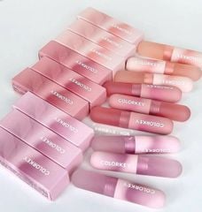 (NEW)Son Kem Bùn Colorkey Mousse Mud Matte