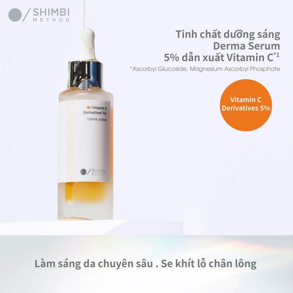 Serum Shimbi Method Dưỡng Sáng, Se Khít Lỗ Chân Lông 30ml