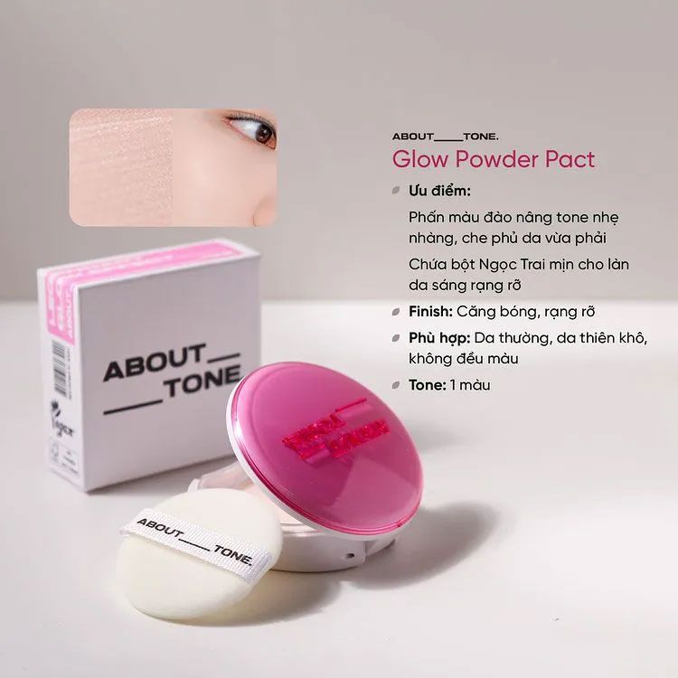 Phấn phủ Dạng Nén About Tone