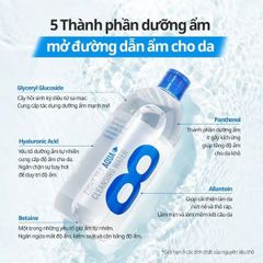 Nước Tẩy Trang BOM aqua sạch sâu dưỡng ẩm 500ml