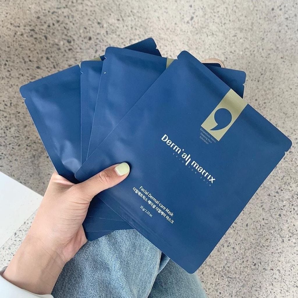 Mặt Nạ Derm All Matrix Facial Dermal-Care Mask