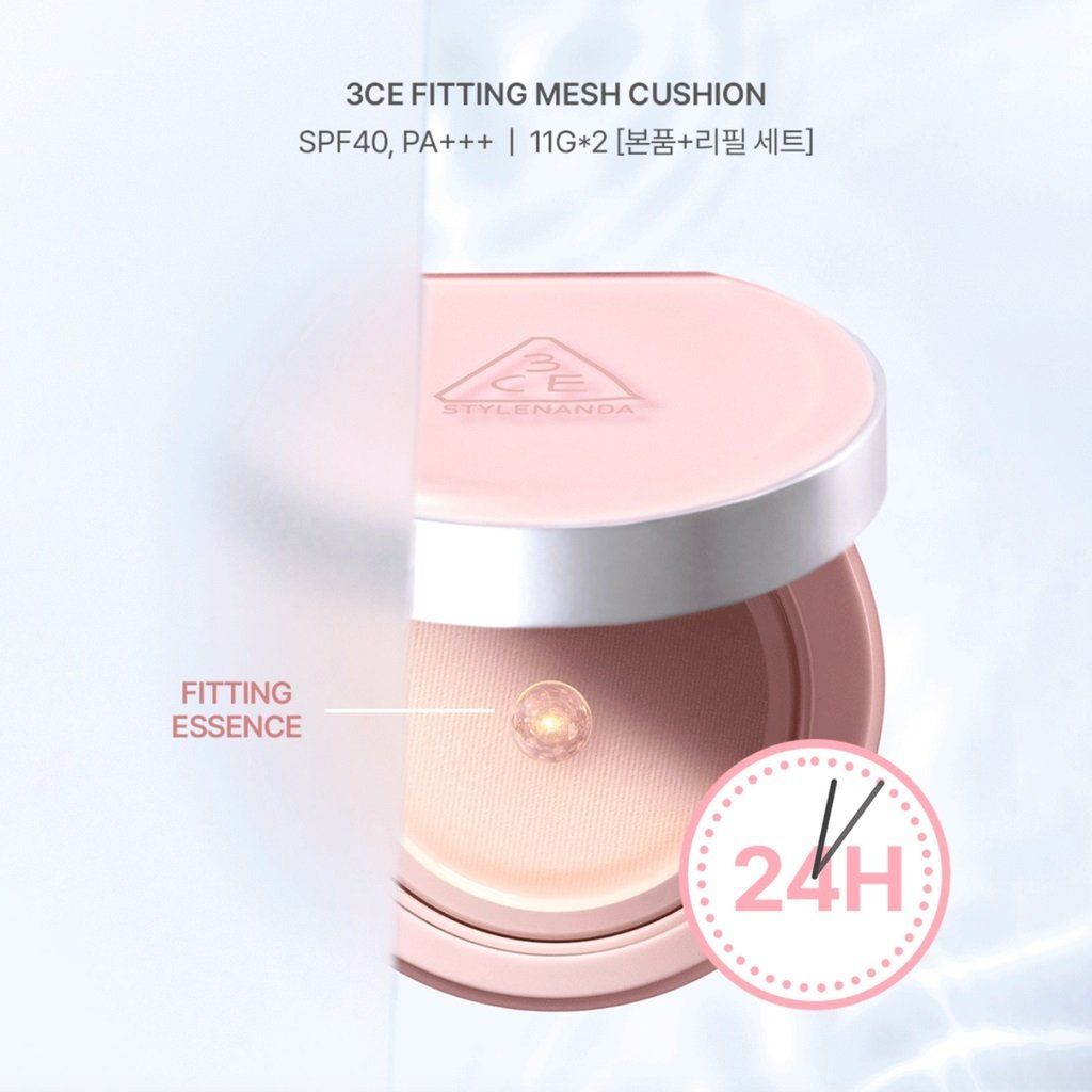 Phấn Nước 3CE Fitting Mesh Cushion SPF40