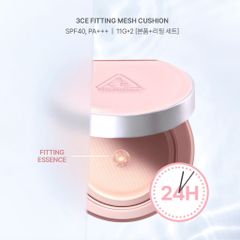 Phấn Nước 3CE Fitting Mesh Cushion SPF40