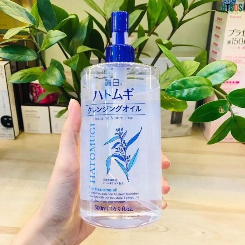 Dầu tẩy Trang Hatomugi 500ml