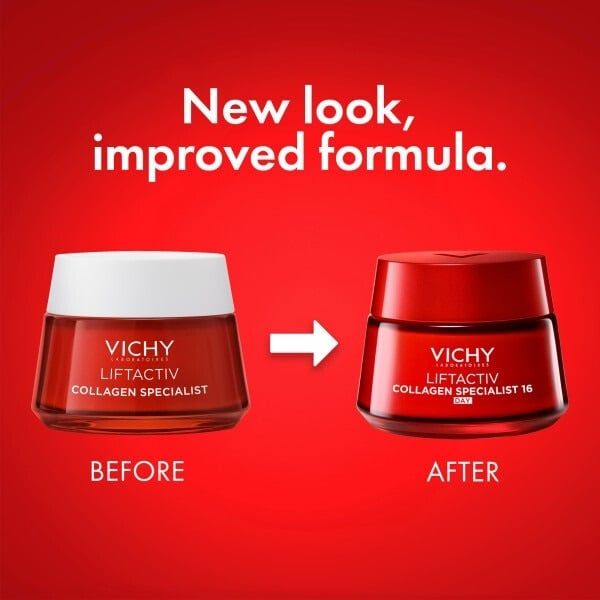 Kem dưỡng ngày Vichy cải thiện lão hoá Vichy Liftactiv Collagen Specialist Day 50ml