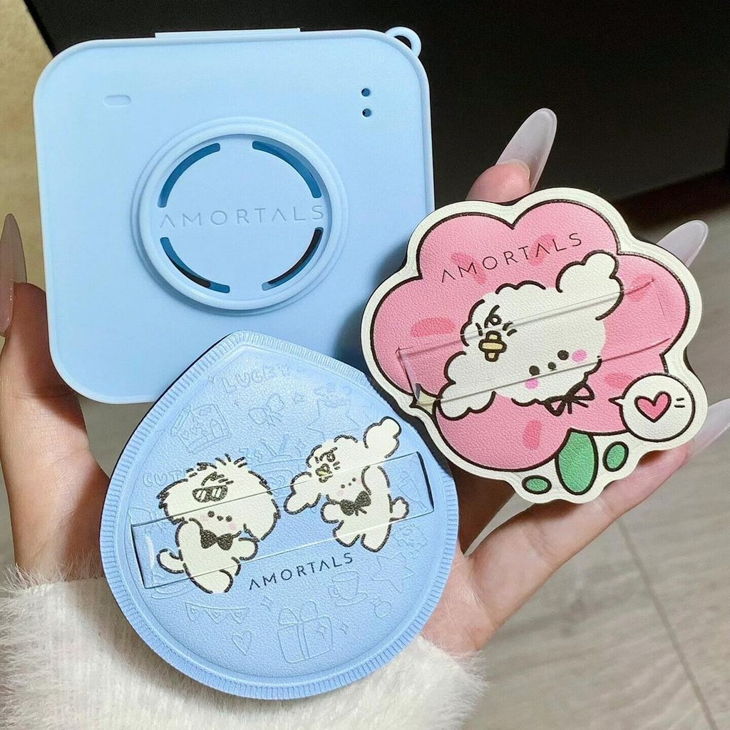 Set 2 Mút Tán Nền Hình Cún Amortals Huggy